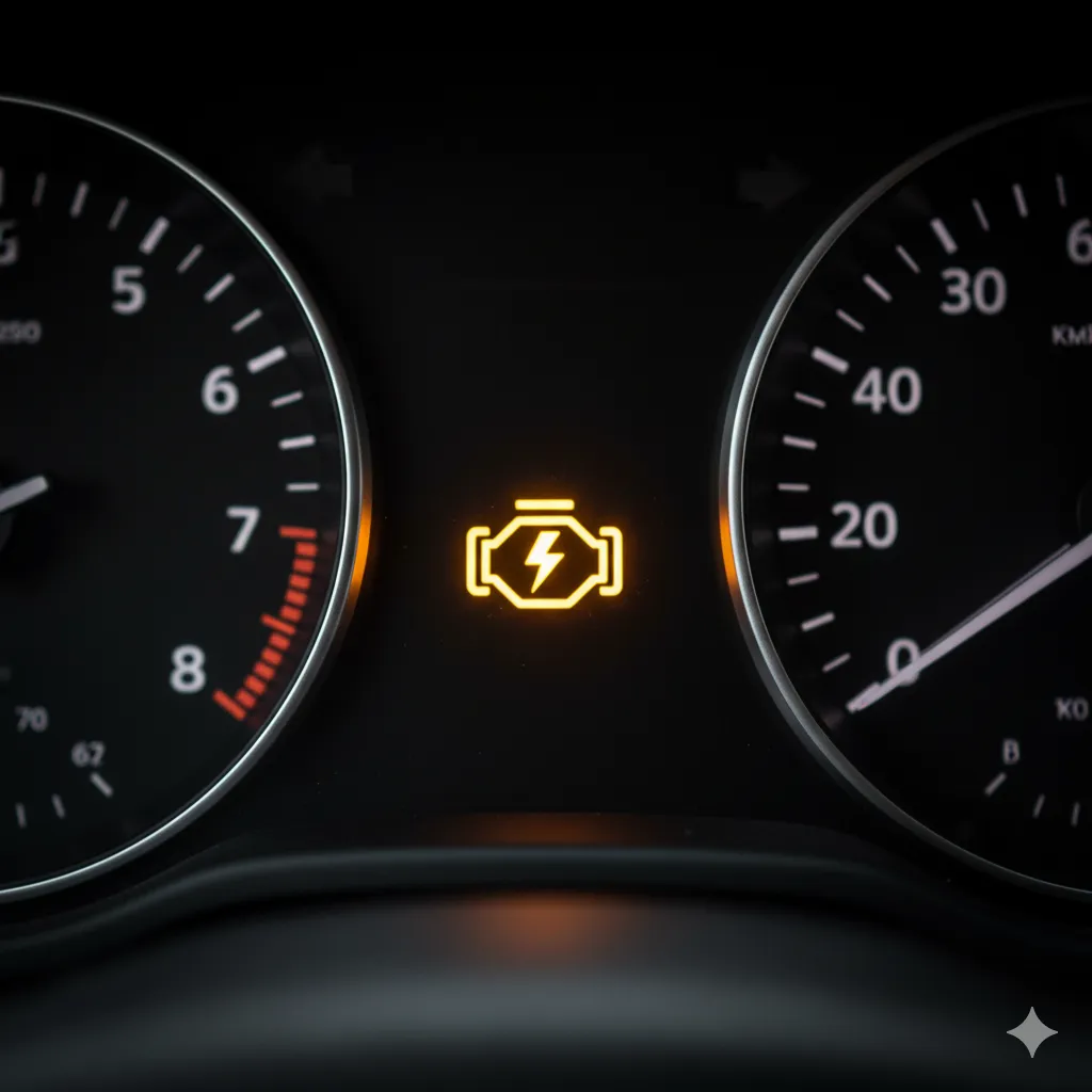 چراغ چک ماشین