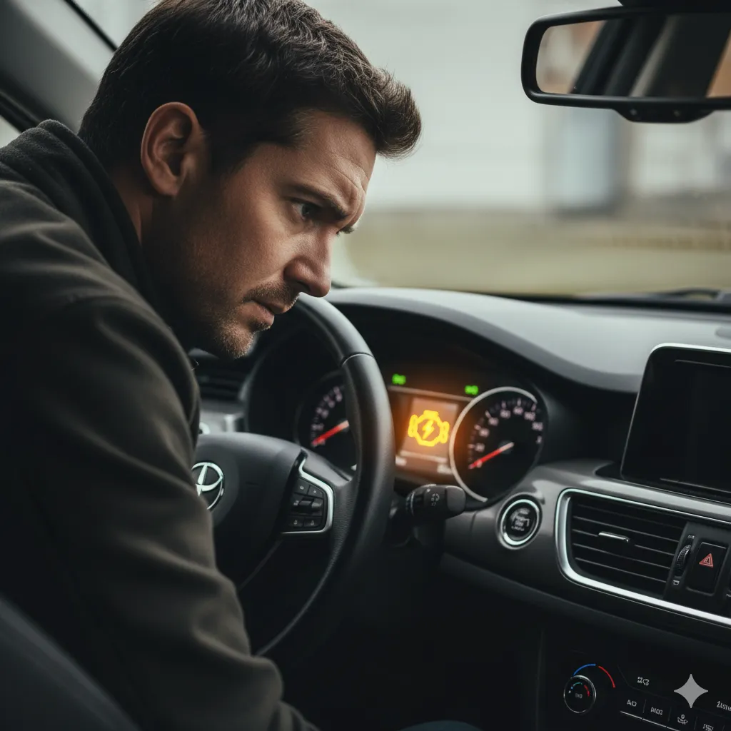 چراغ چک ماشین