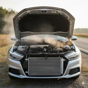 داغ شدن موتور ماشین